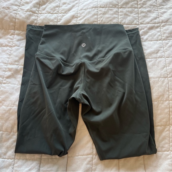 Forest Green Lululemon Leggings - Picture 2 of 10
